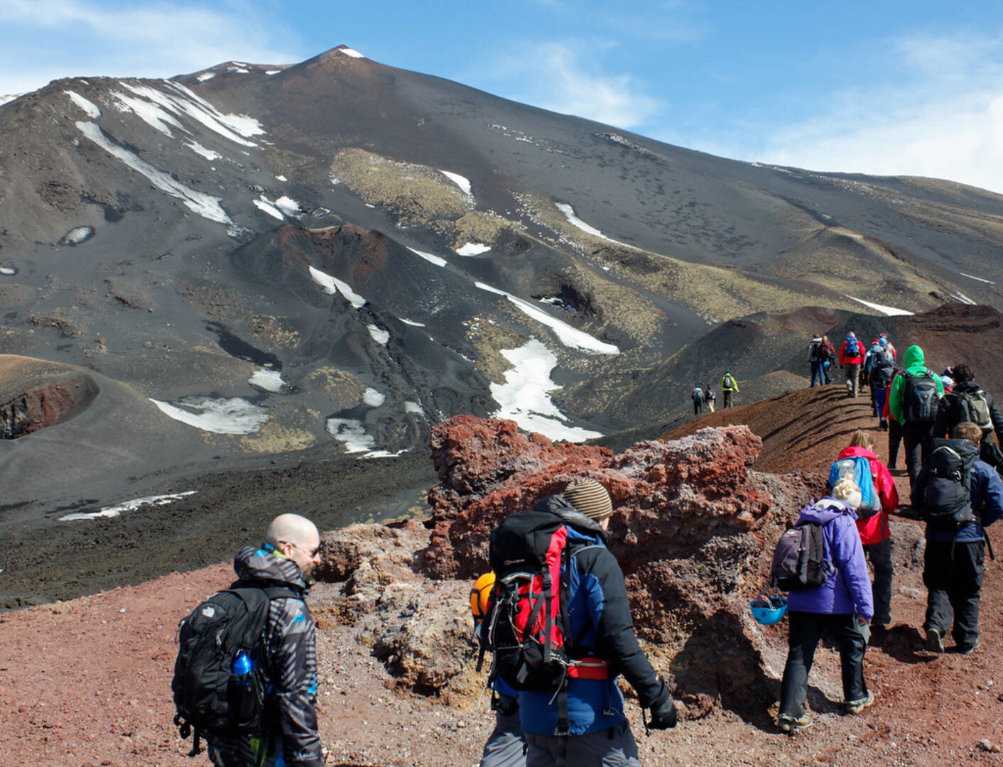 Hiking on Mount Etna