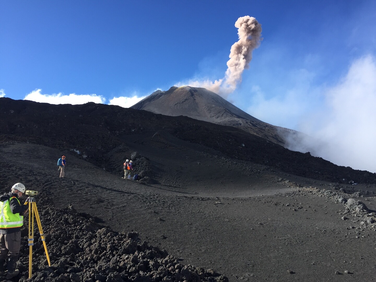 Mountaineering on Mount Etna